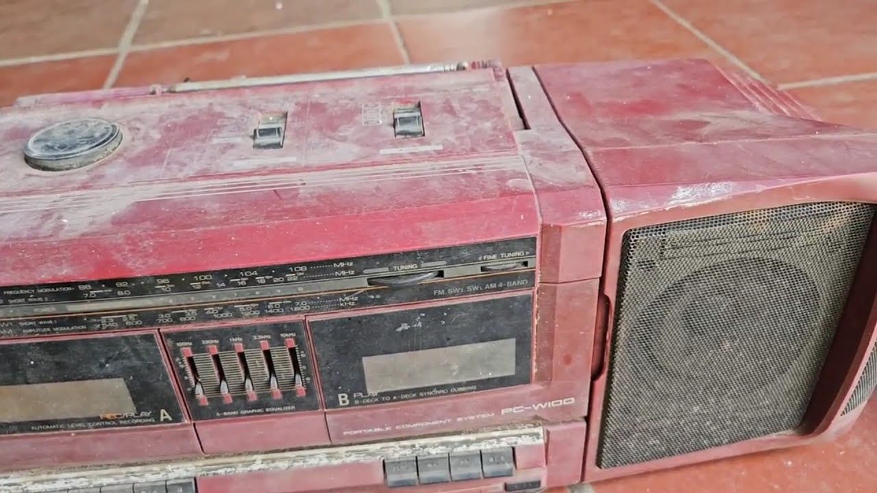 Repair jvc w100 burgundy version p2