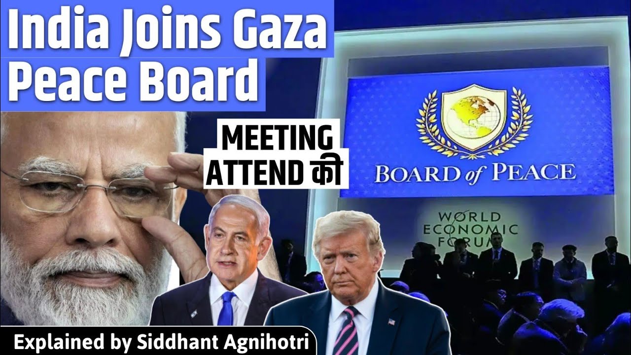 India joins Gaza board of peace as an observer