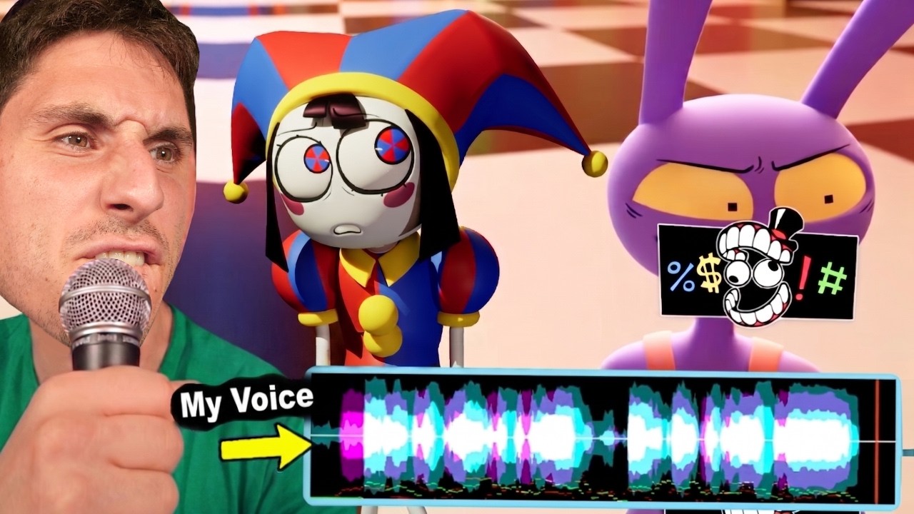 I'm Voice Acting In The Amazing Digital Circus!