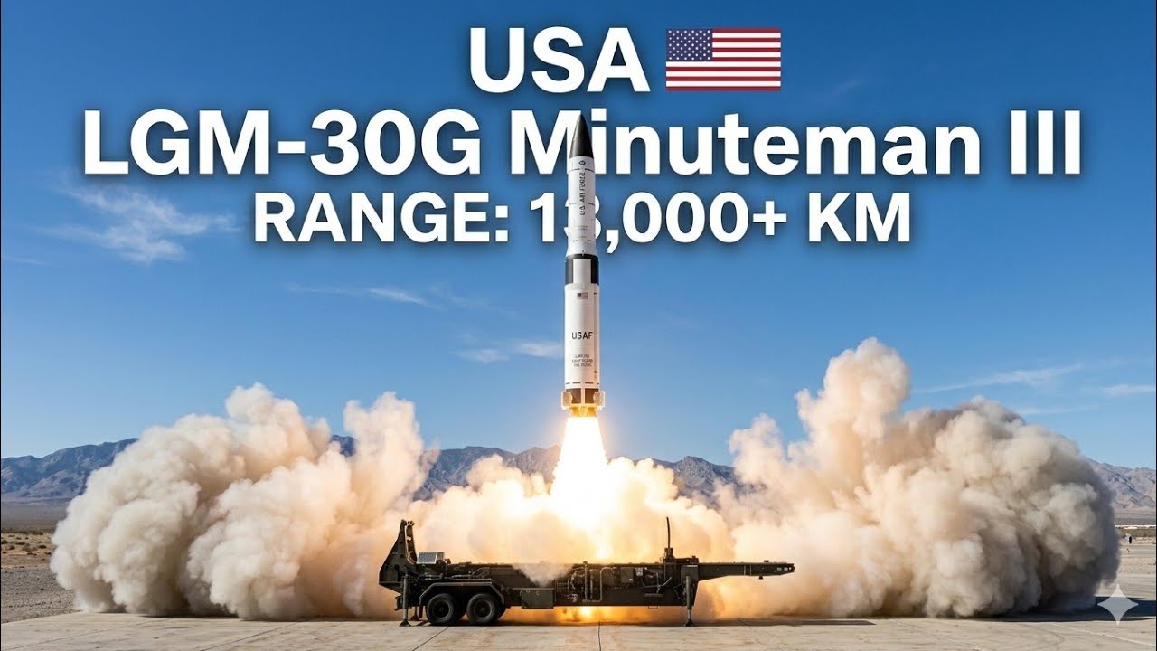 🚀 Most Powerful Missiles by Country (2026)