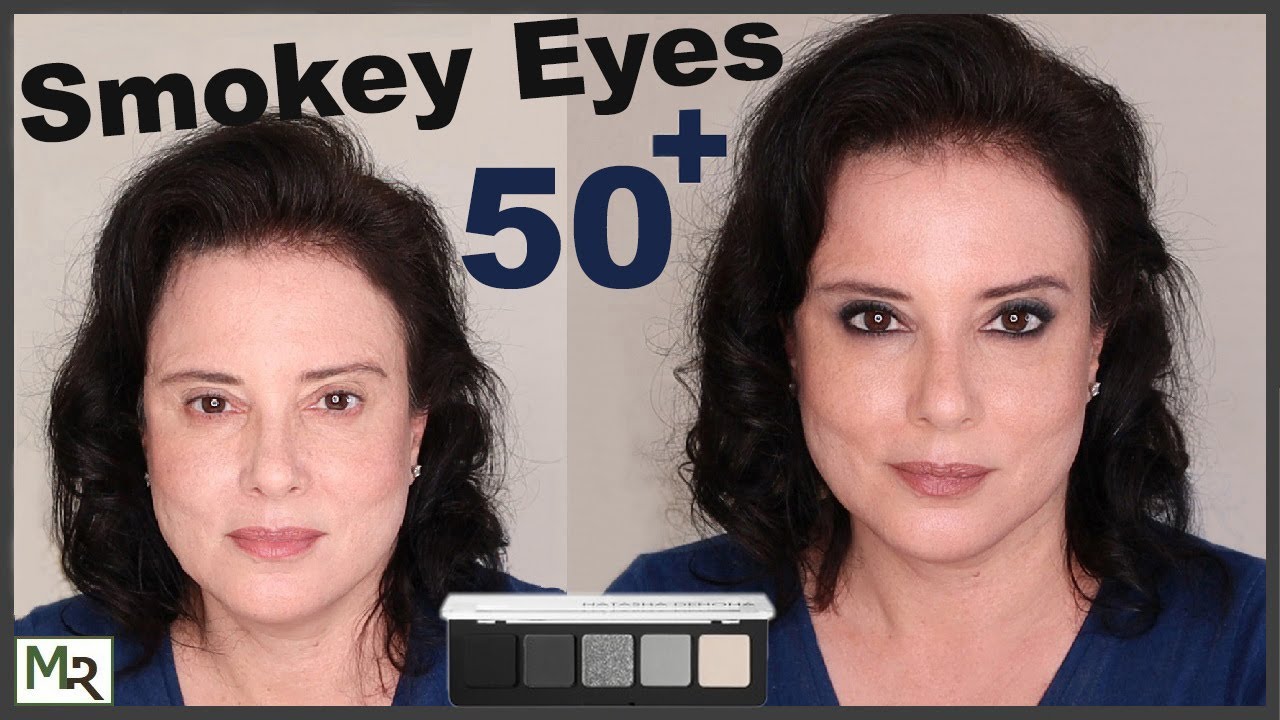 Easy Smokey Eye Makeup for Hooded Wrinkled Eyelids | Over 50 Mature Skin
