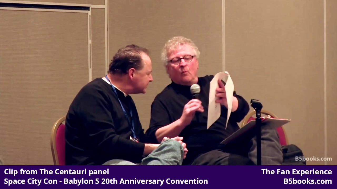 Babylon 5: Stephen Furst (Vir) and Peter Jurasik (Londo) Last Interview Together