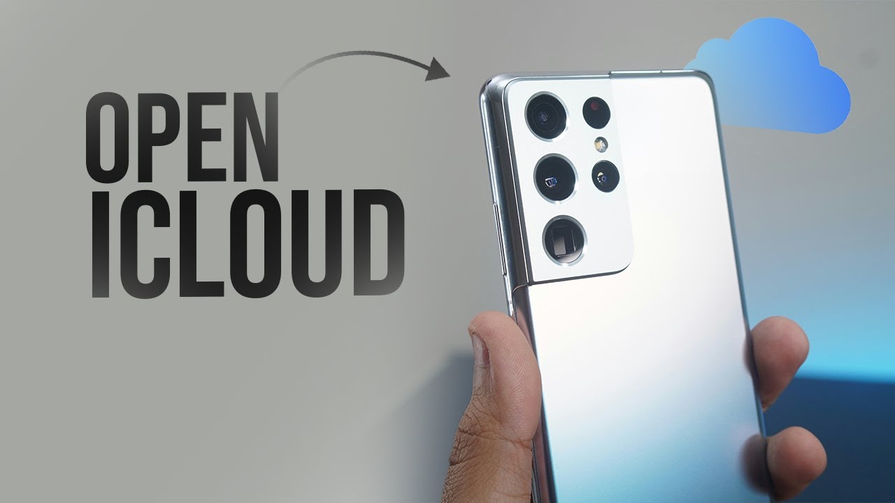 How to Open iCloud in Android (tutorial)