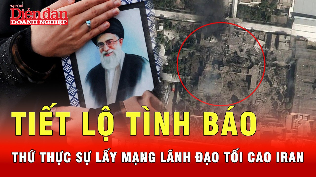Hồ sơ mật: Toàn cảnh cuộc tập kích tiêu diệt Lãnh đạo tối cao Iran Ali Khamenei | Tin tức 24h