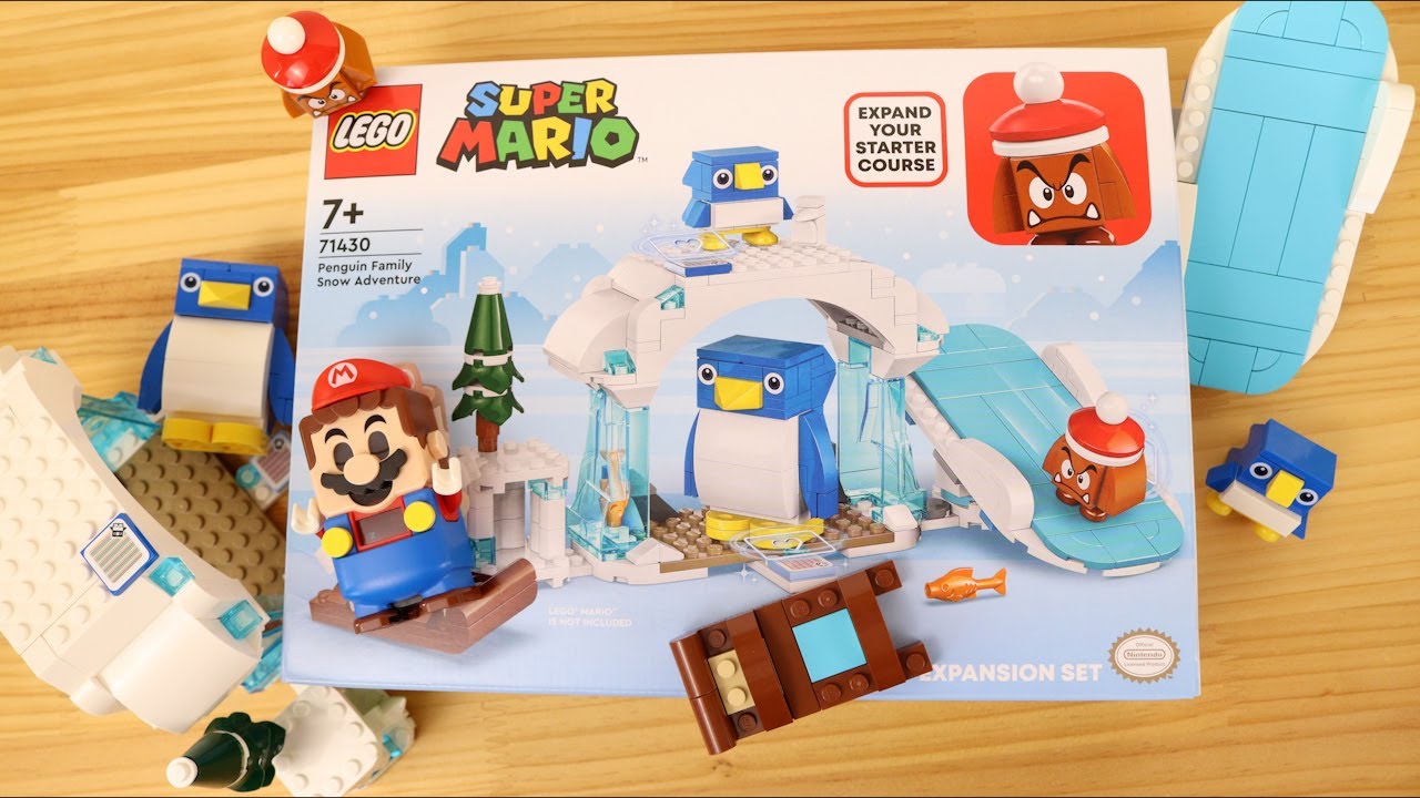 LEGO Super Mario 71430 Penguin Family Snow Adventure Expansion Set/  Speed Build ペンギン親子 の スノーアドベンチャー