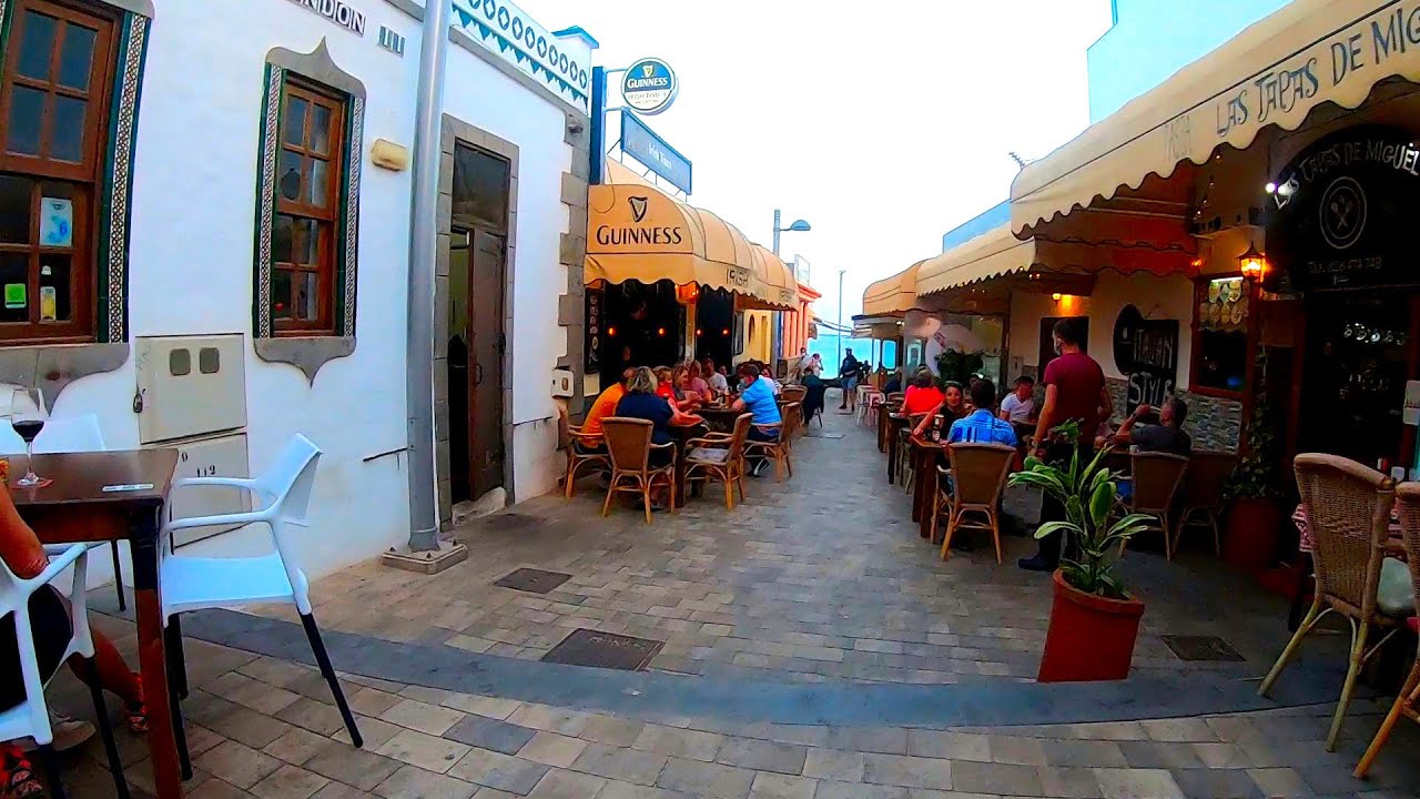Abends in Morro Jable um 21:00 Uhr | Fuerteventura