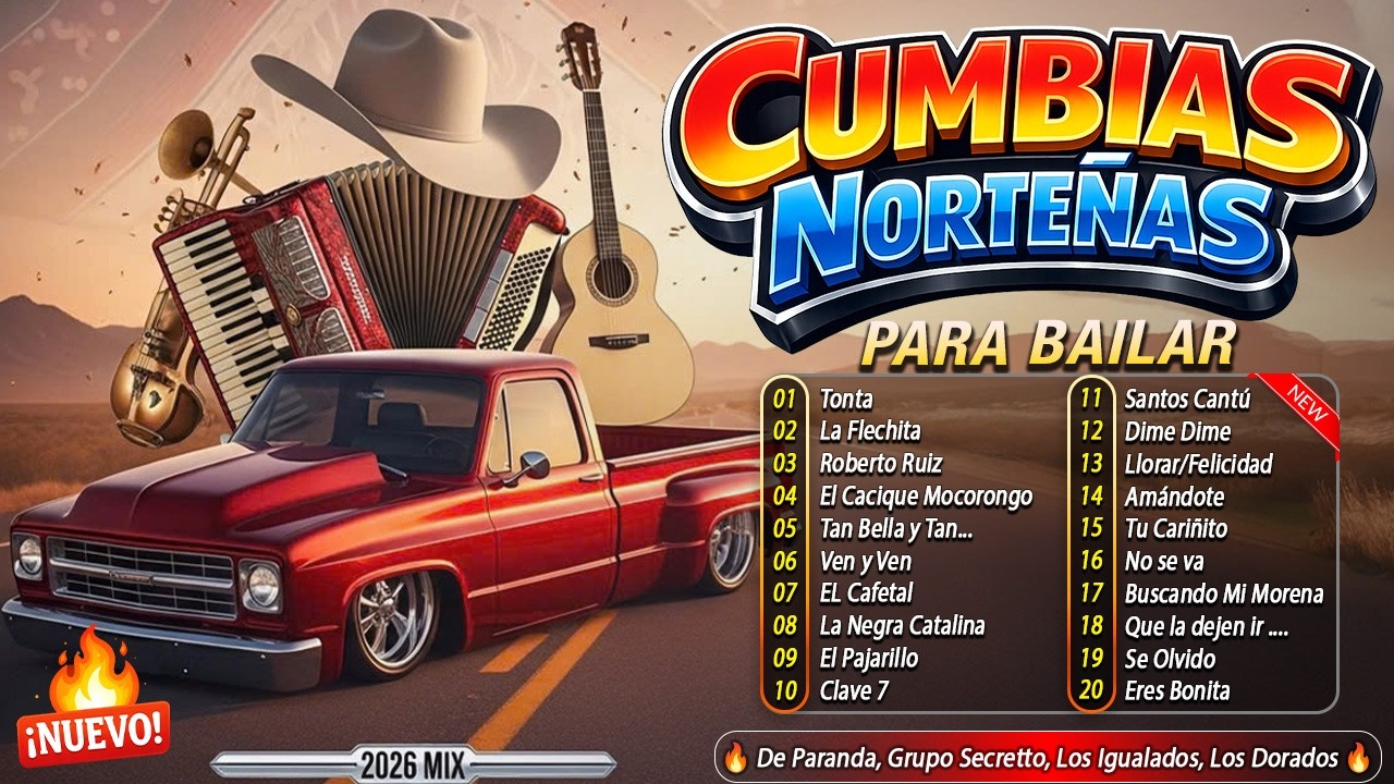 Puras Cumbias Norteñas Para Bailar 2026 💃 Los Igualados - Secretto - De Paranda 💃 Cumbias Mix