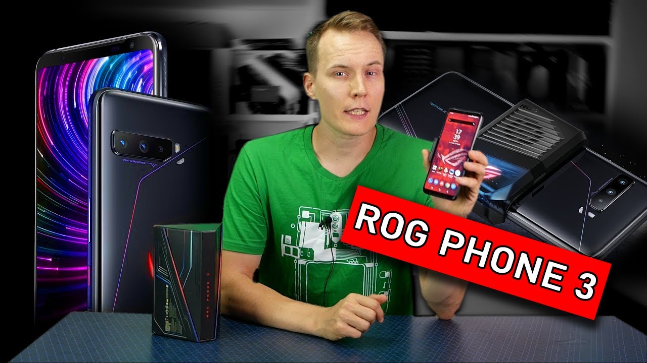 Asus ROG Phone 3 -pelipuhelin - unboksaus & esittely!