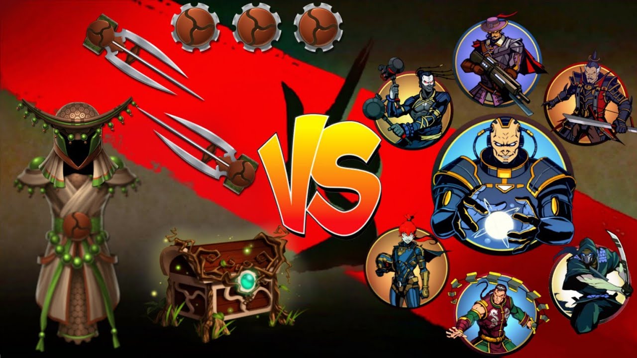Shadow Fight 2 The Most Powerful Weapon to Defeat Titan and Bodyguards