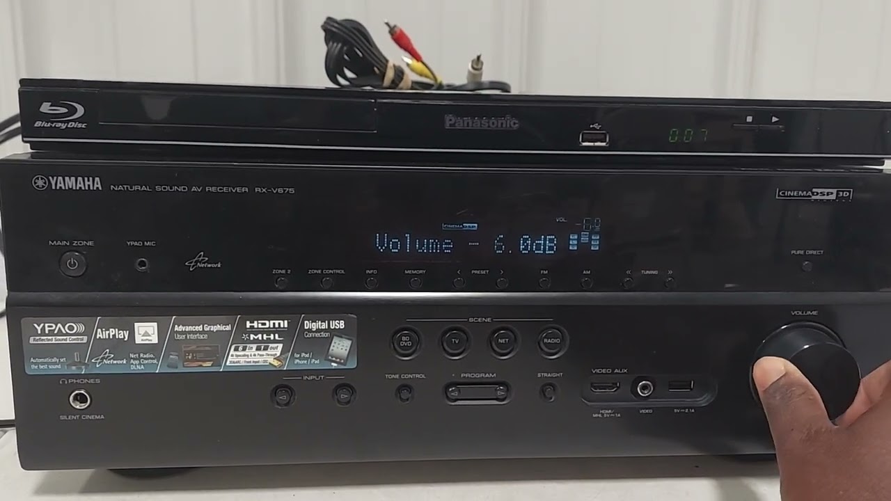 Yamaha Rx-V675 Stereo Receiver