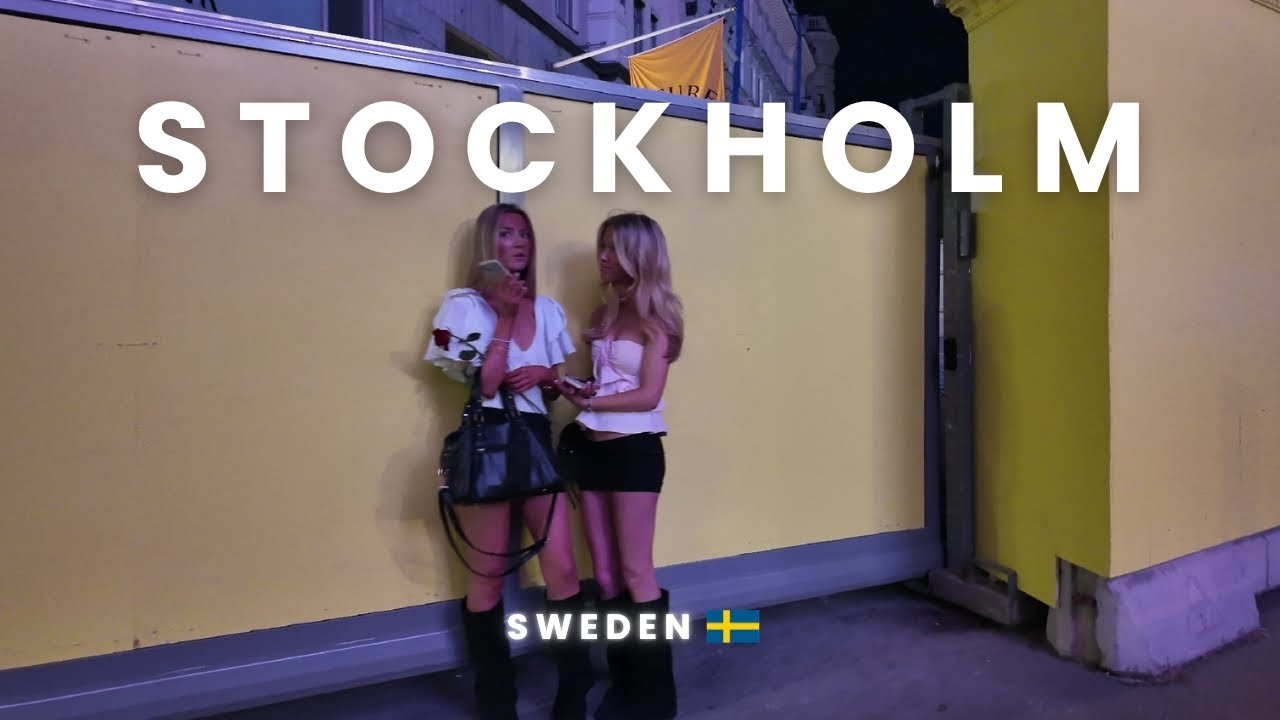 Hot Swedish Girls before Midnight in Stockholm - Swedish Nightlife