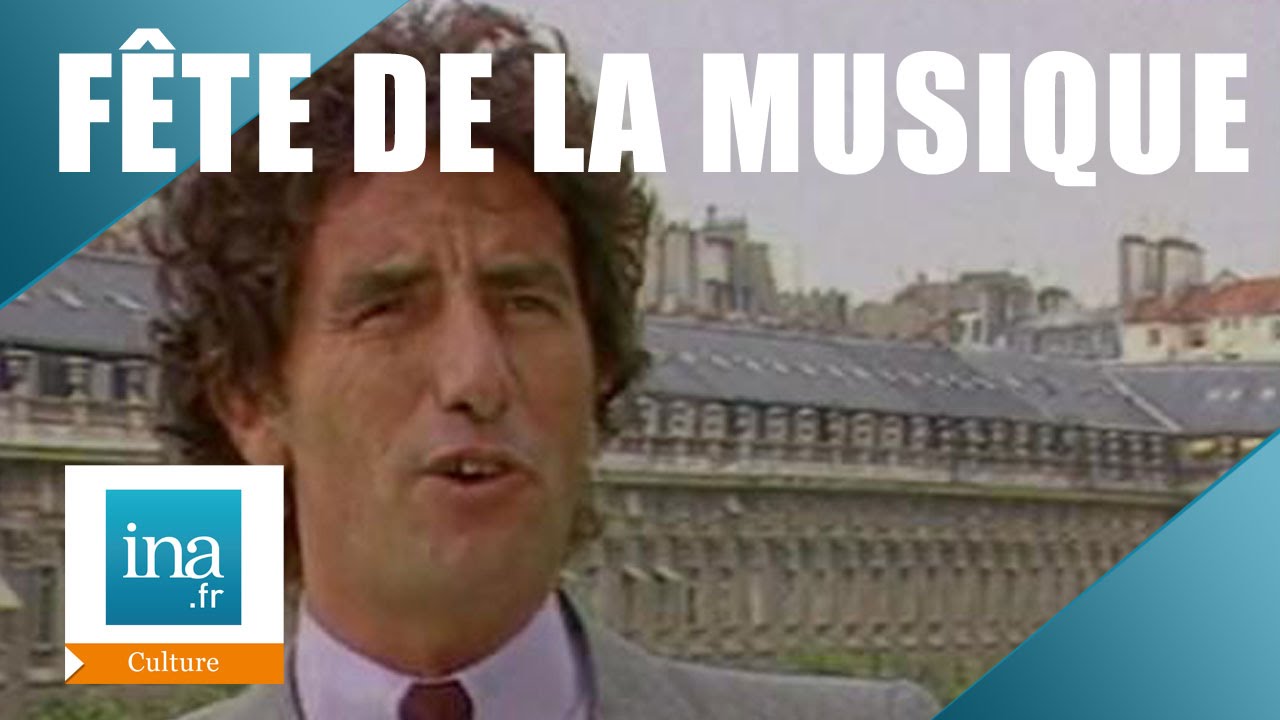 Jack Lang présente la 1ère Fête de la Musique | Archive INA