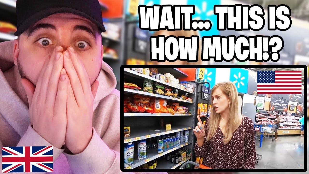 Brit Reacts to British Girl Goes To WALMART For the First Time
