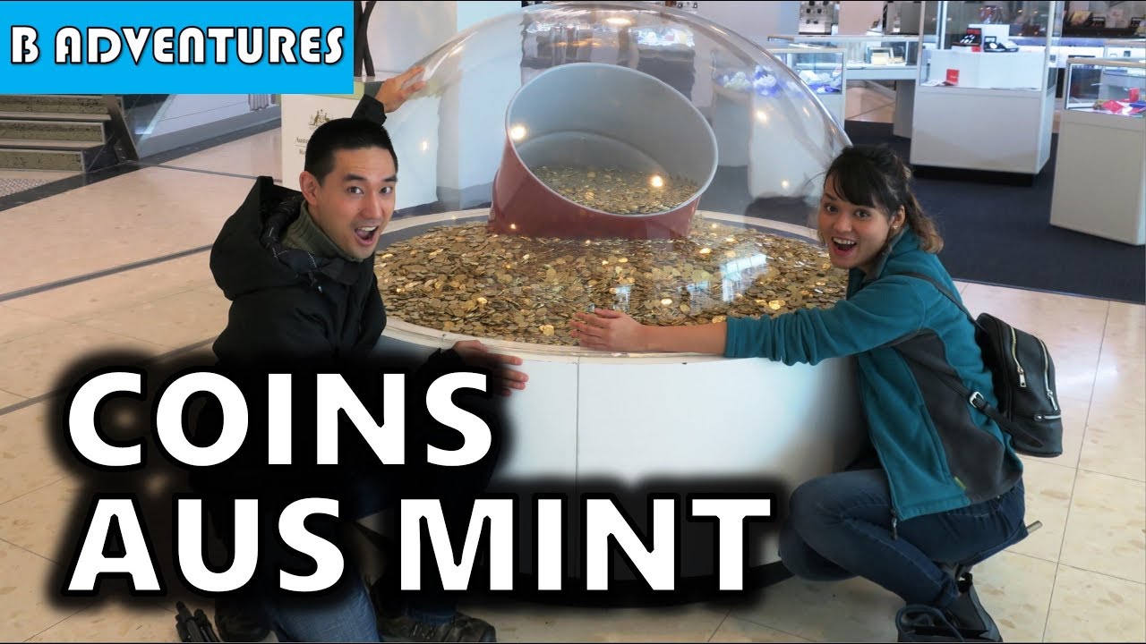 Coins at Royal Australian Mint