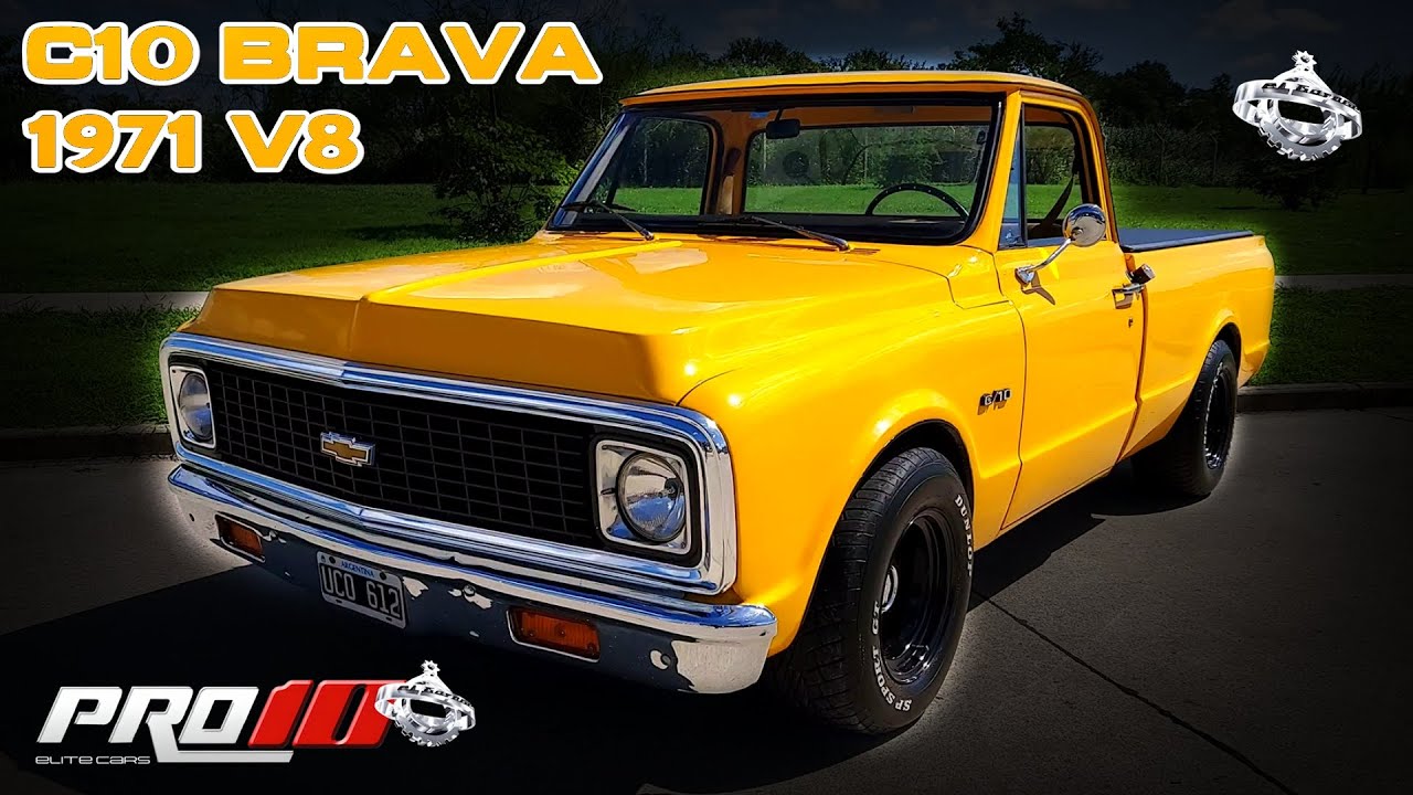 Chevrolet C10 Brava 1971 V8 🇦🇷 Pro10 Elite 📺 El GarageTv 📺