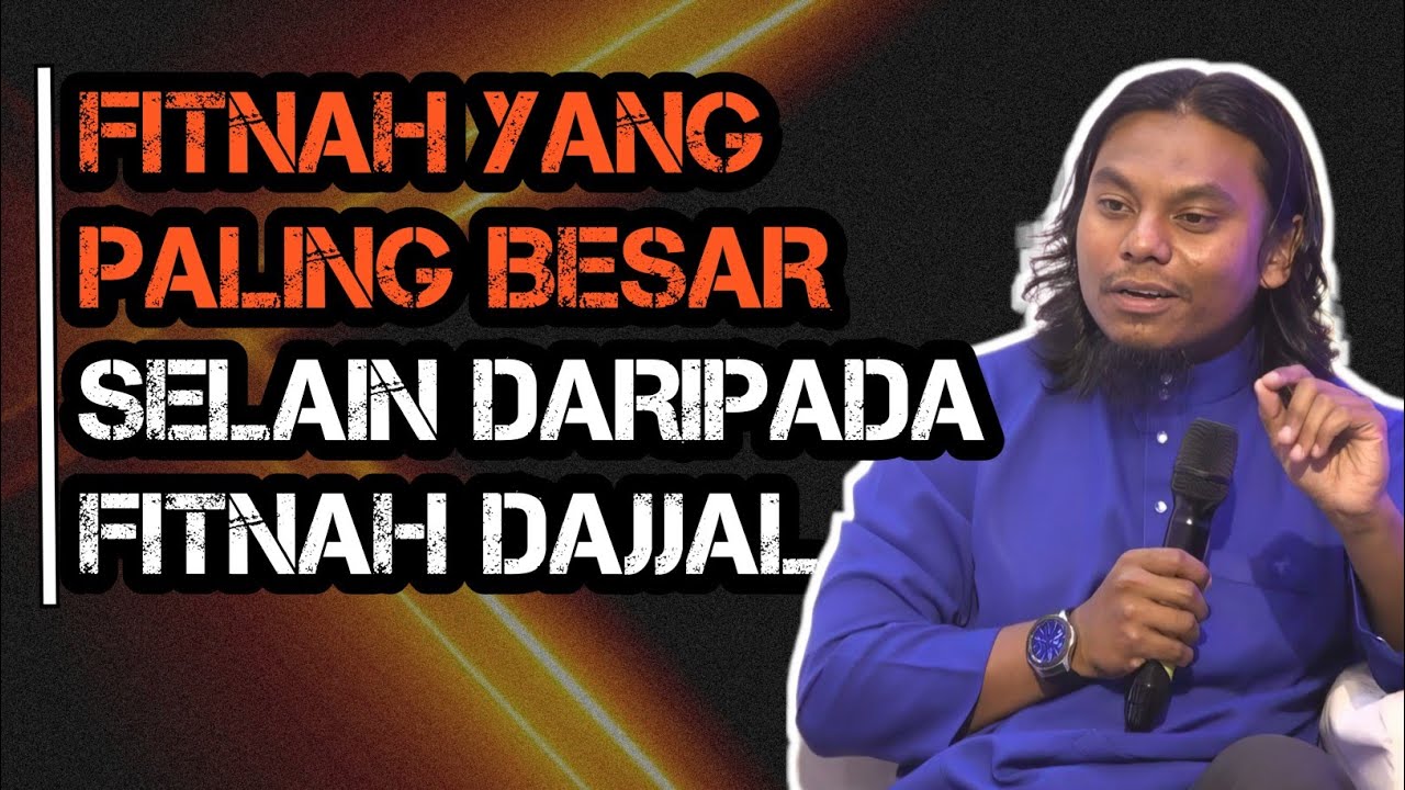 INI DIA FITNAH YANG PALING BESAR SELAIN DARIPADA FITNAH DAJJAL || USTAZ SALMAN ALI