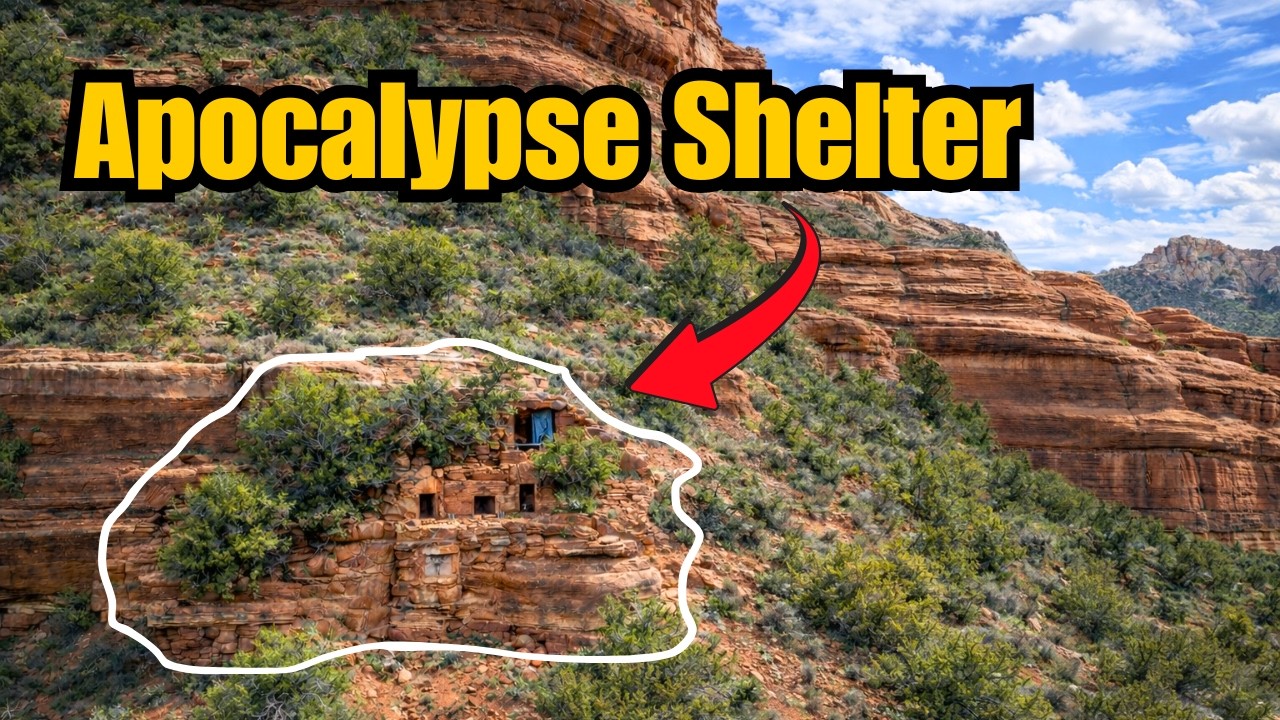 My Drone found a HIDDEN Apocalypse Shelter that you aren’t supposed to see!