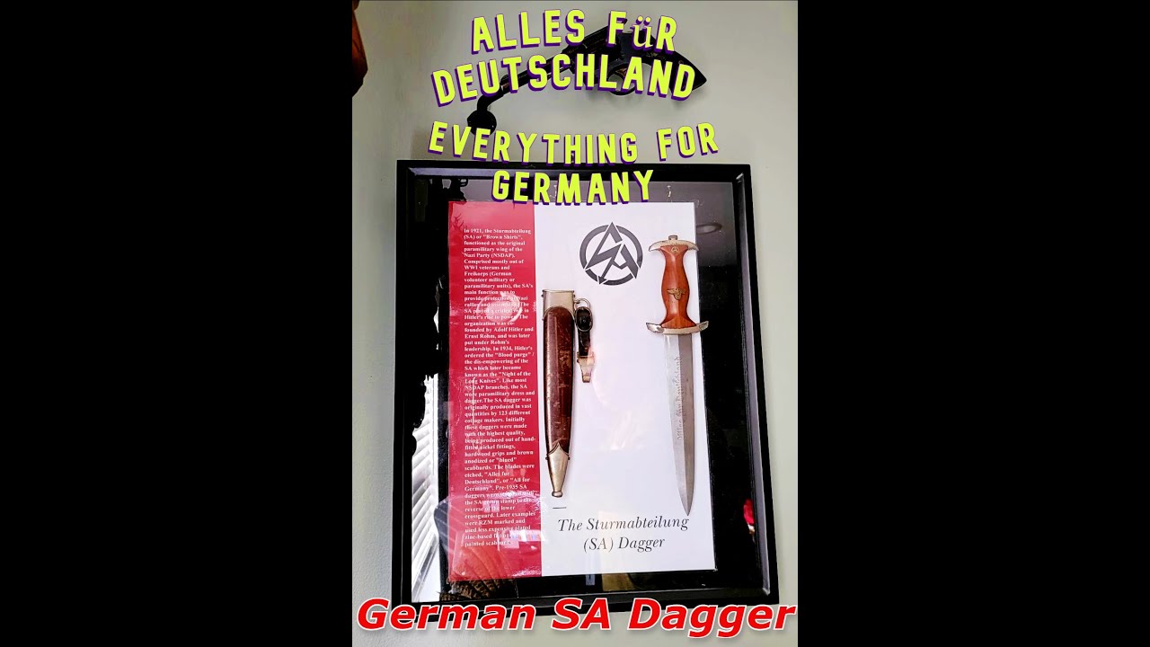 German SA Dagger | A Short History of The SA Dress Dagger