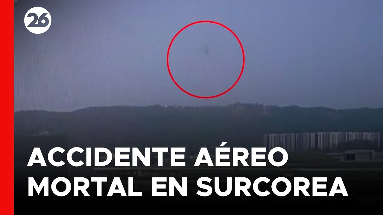 ASIA | As&iacute; fue el MORTAL ACCIDENTE de un AVI&Oacute;N MILITAR en COREA del SUR