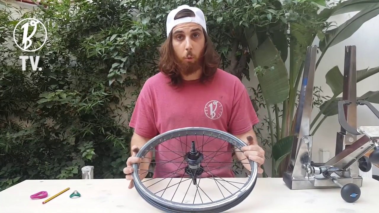Tutorial centrado llantas. Como quitar salto y dar tension a los radios
