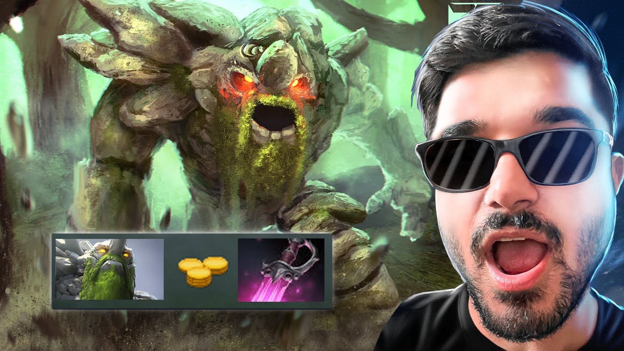 تاینی مید وحشی دوتا2 | tiny mid dota2