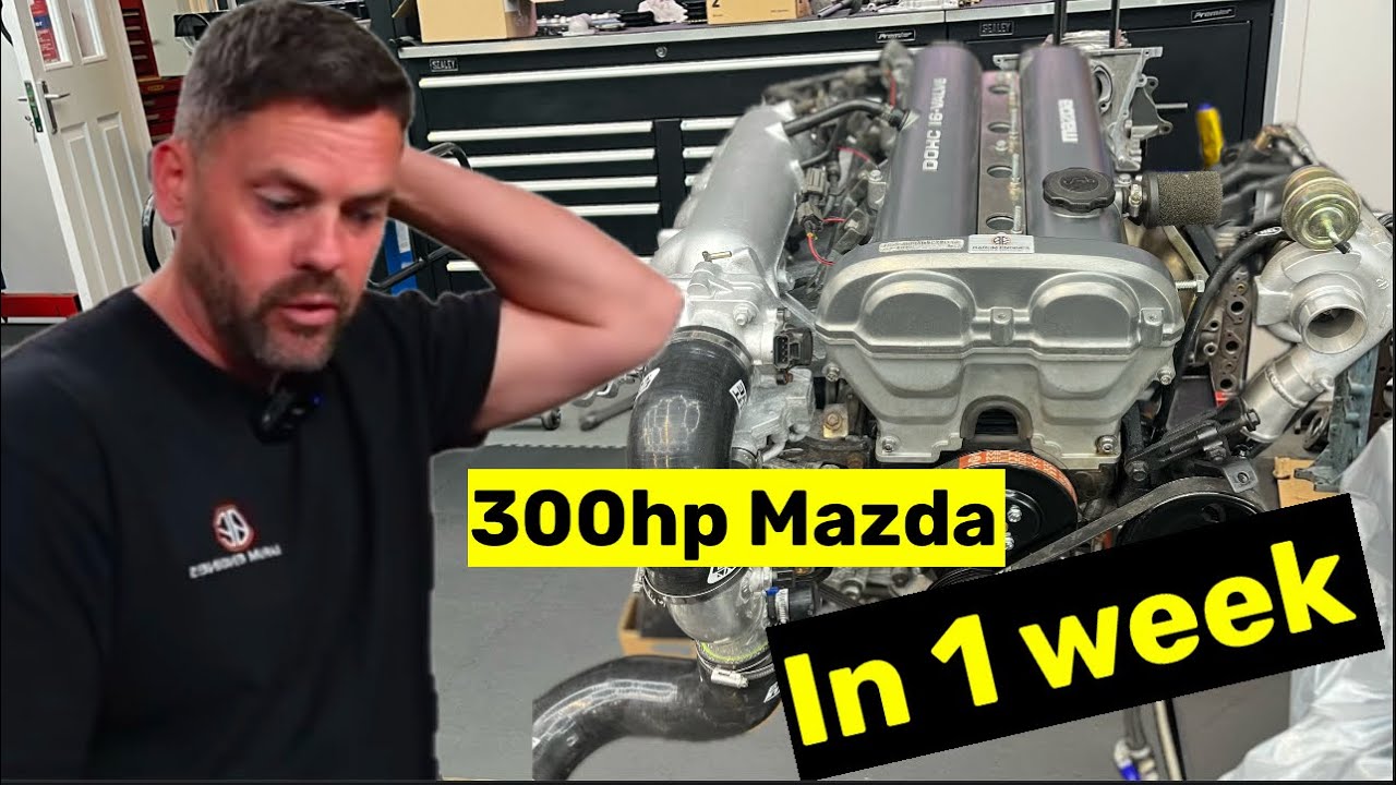 ПОПЫТАЕМСЯ ПОСТРОИТЬ MAZDA MX5 С ТУРБИРОВАНИЕМ МОЩНОСТЬЮ 300 Л.С. ВСЕГО ЗА ОДНУ НЕДЕЛЮ!