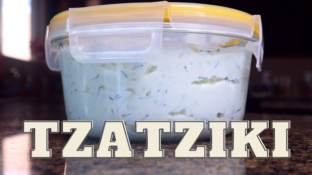 How To Make Tzatziki Sauce | Authentic Greek Recipe, Thicker Sauce