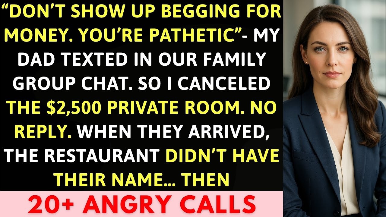 Dad Banned Me From Mom's Birthday  So I Canceled Everything I Paid For  They Just Don't Know Yet