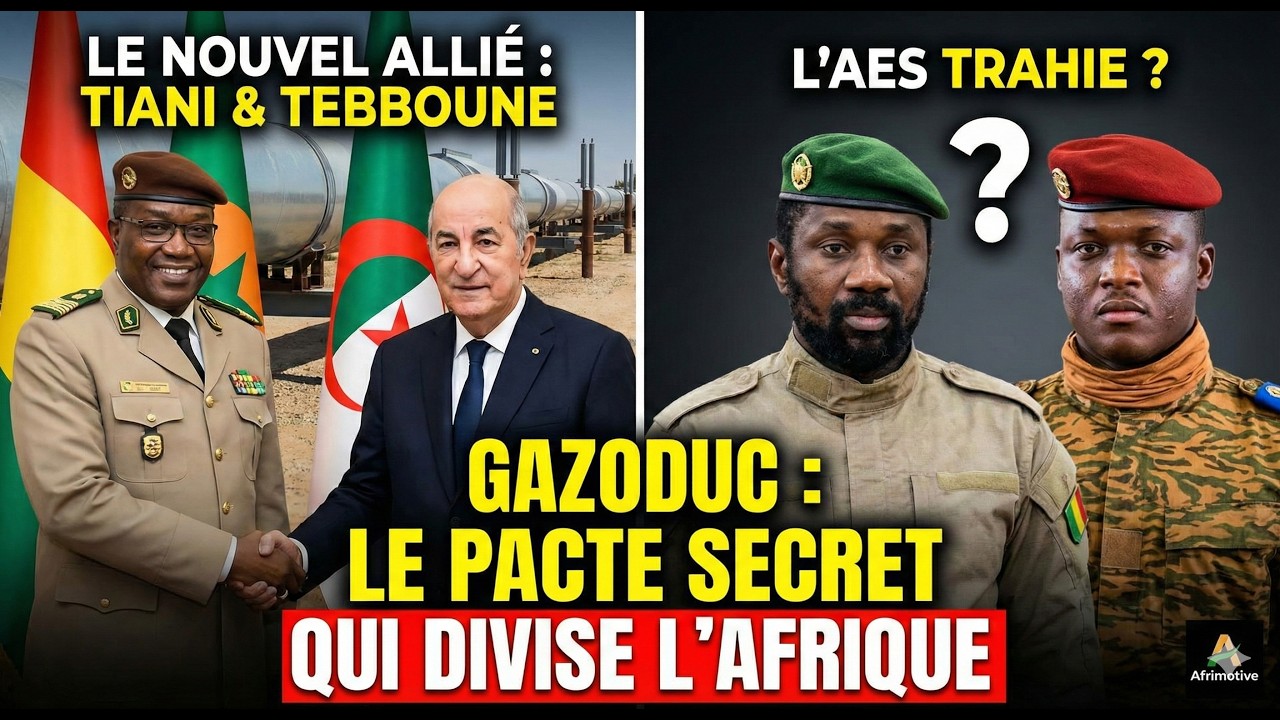 Niger-Alg&eacute;rie : Tiani Trahit-il le Mali et le Burkina ? R&eacute;v&eacute;lations sur le Gazoduc !
