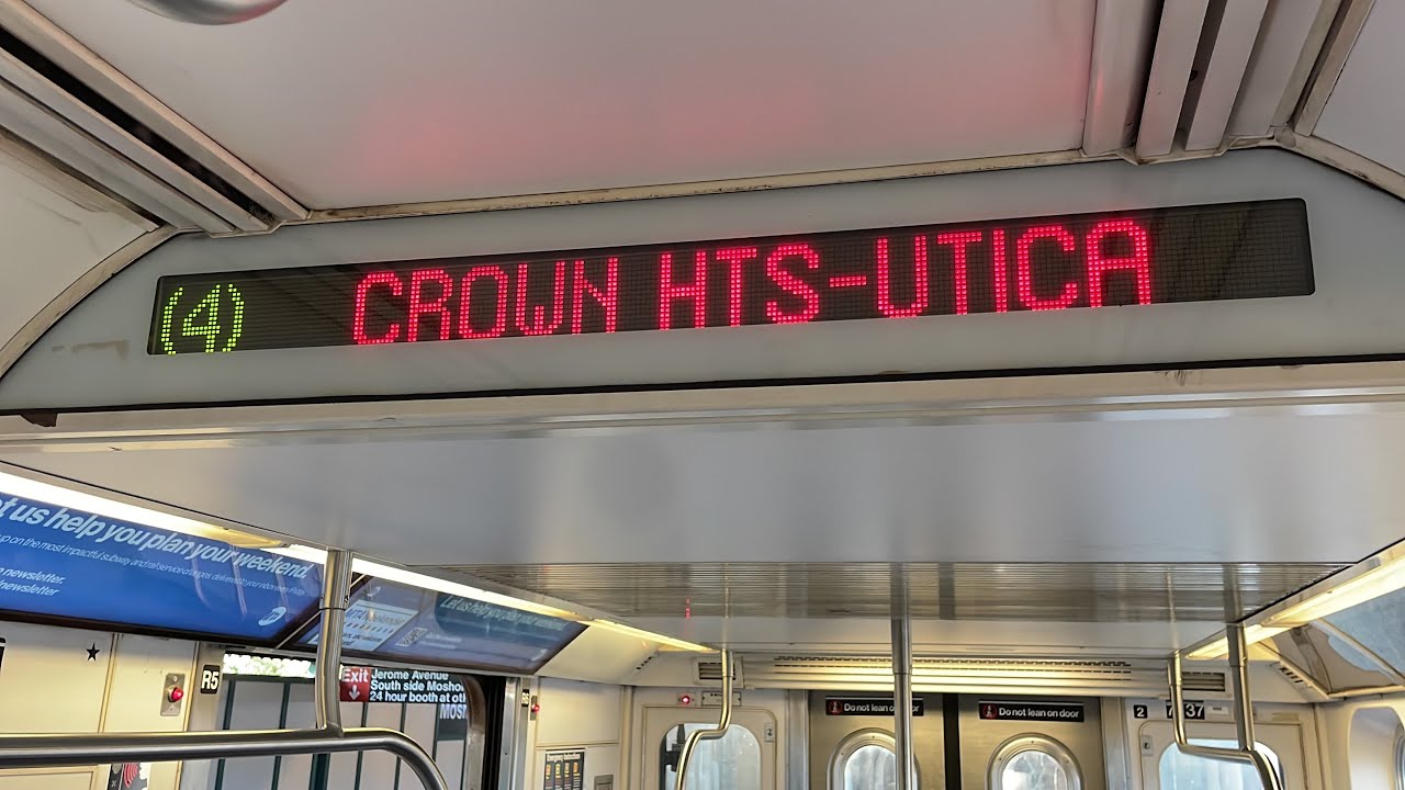 IRT Lexington Av Express: R142A (4) Train [Woodlawn to Crown Heights-Utica Av #2]