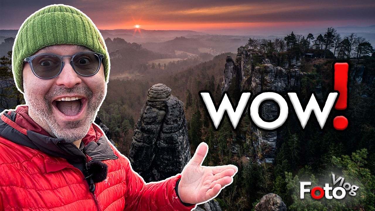Spałem w aucie, żeby zrobić TO zdjęcie &ndash; Bastei o świcie!