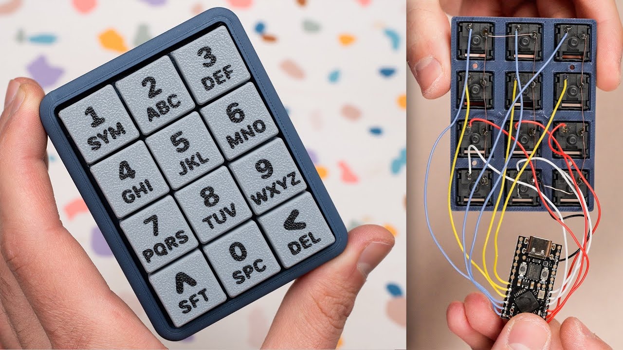 Возрождение T9 с помощью проводной механической клавиатуры