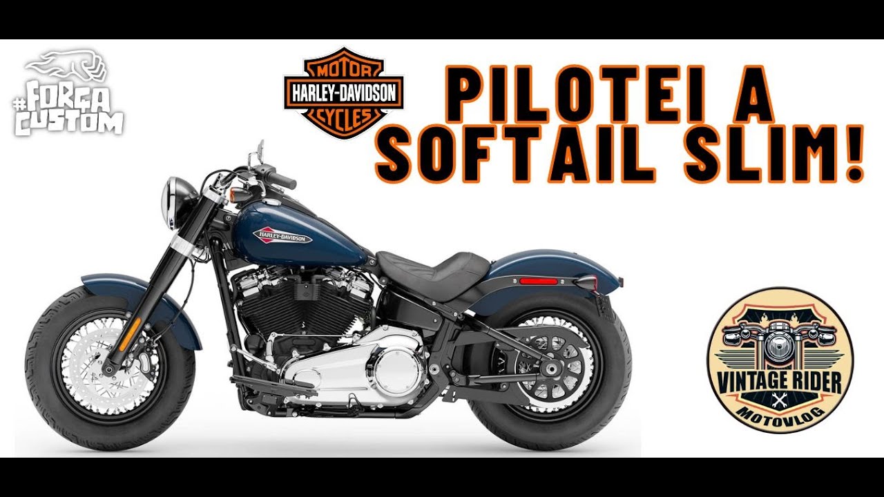 2018 Softail Slim test ride! #vintagerider #for&ccedil;acustom #harleydavidson
