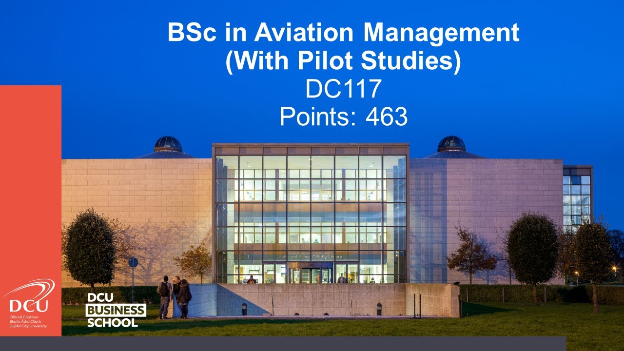 BSc Aviation Management (with Pilot Studies)