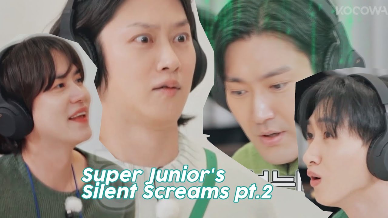 Super Junior's Silent Screams (woke up to super tv) part 2