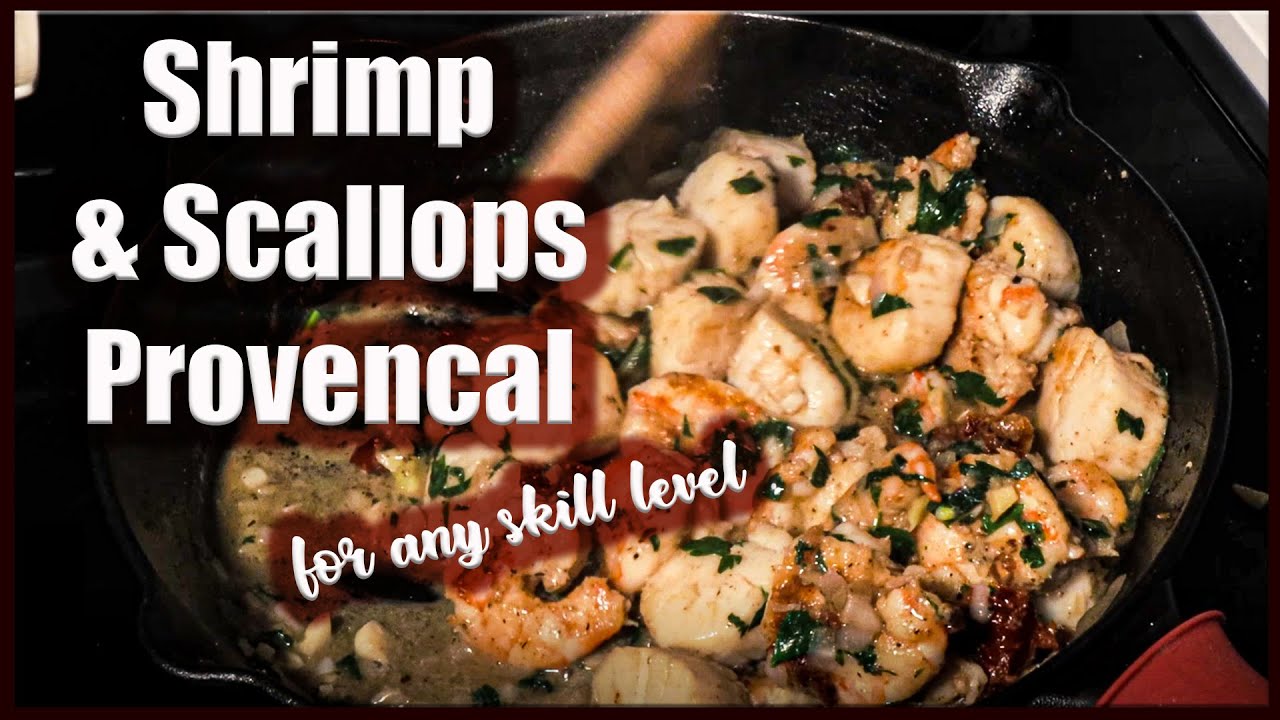 Shrimp and Scallops Provencal, if you love shrimp & scallops you have to try this!