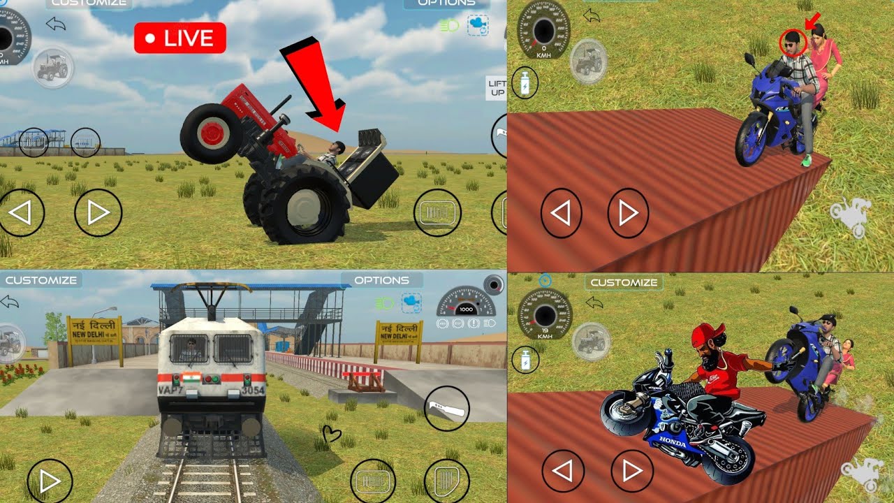 Indian vehicle 3D game live stream