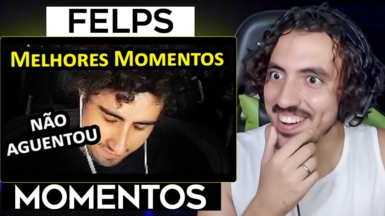 A PIOR MÚSICA DO MUNDO 🎵 | melhores momentos de live | Felps | Leozin React
