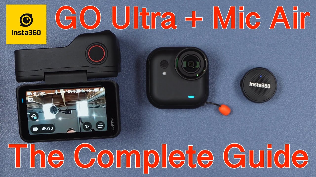 Insta360 GO Ultra plus Mic Air: обзор и полное руководство