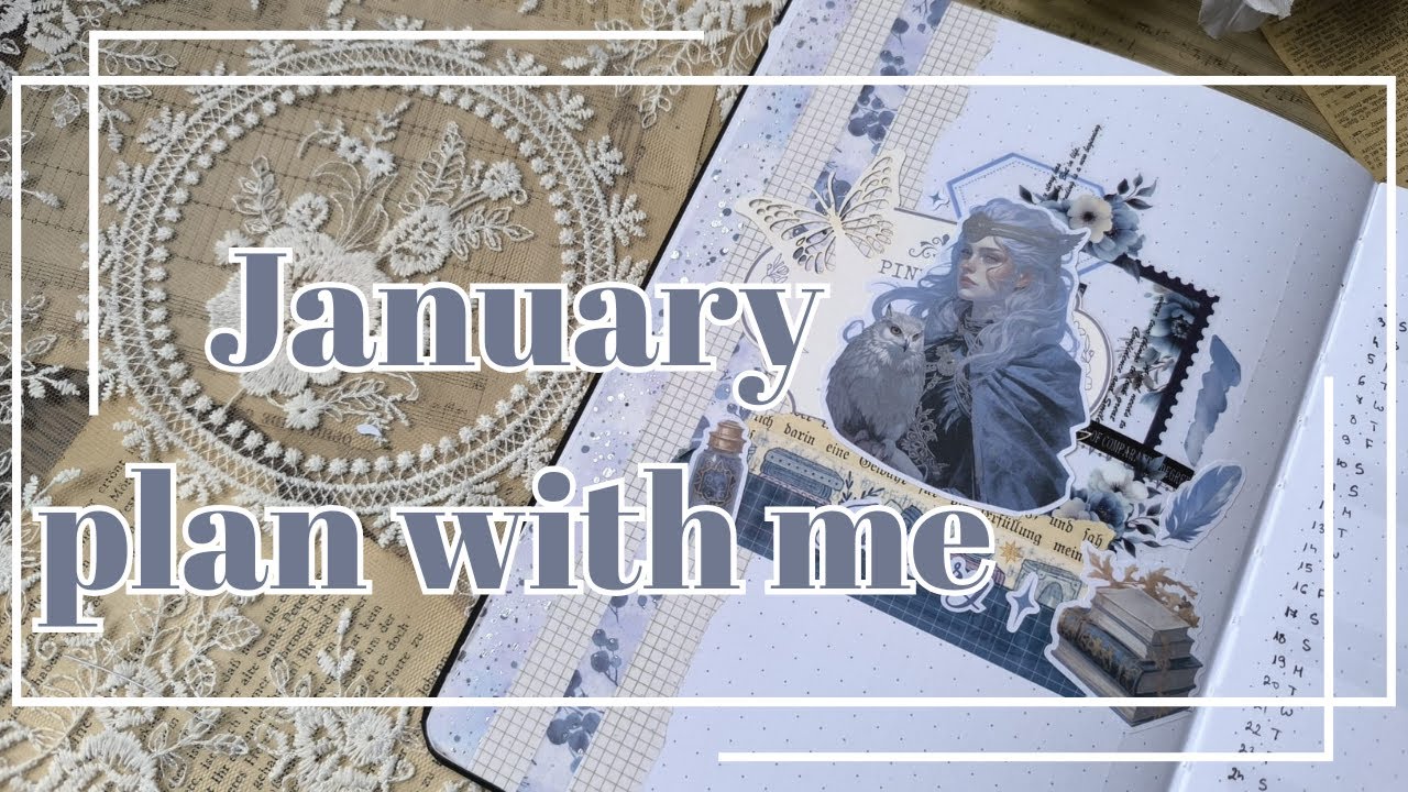 January plan with me ❄️