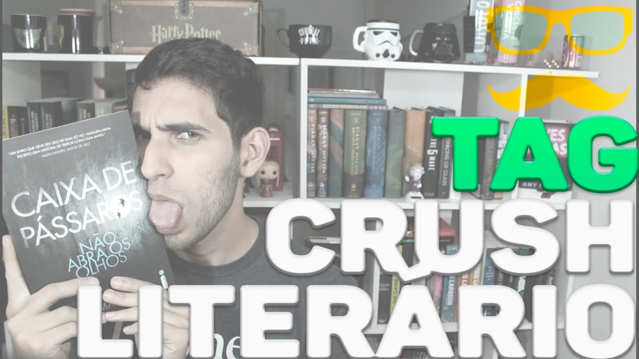 TAG (original) CRUSH LITERARIO | Livraria em Casa