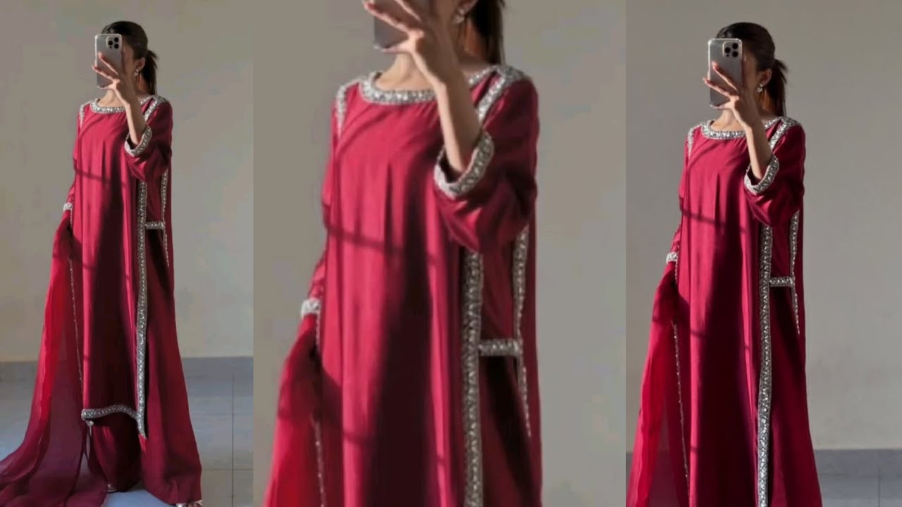 Eid Special Most Viral Hania Amir Inspired Outfit cutting and stitching