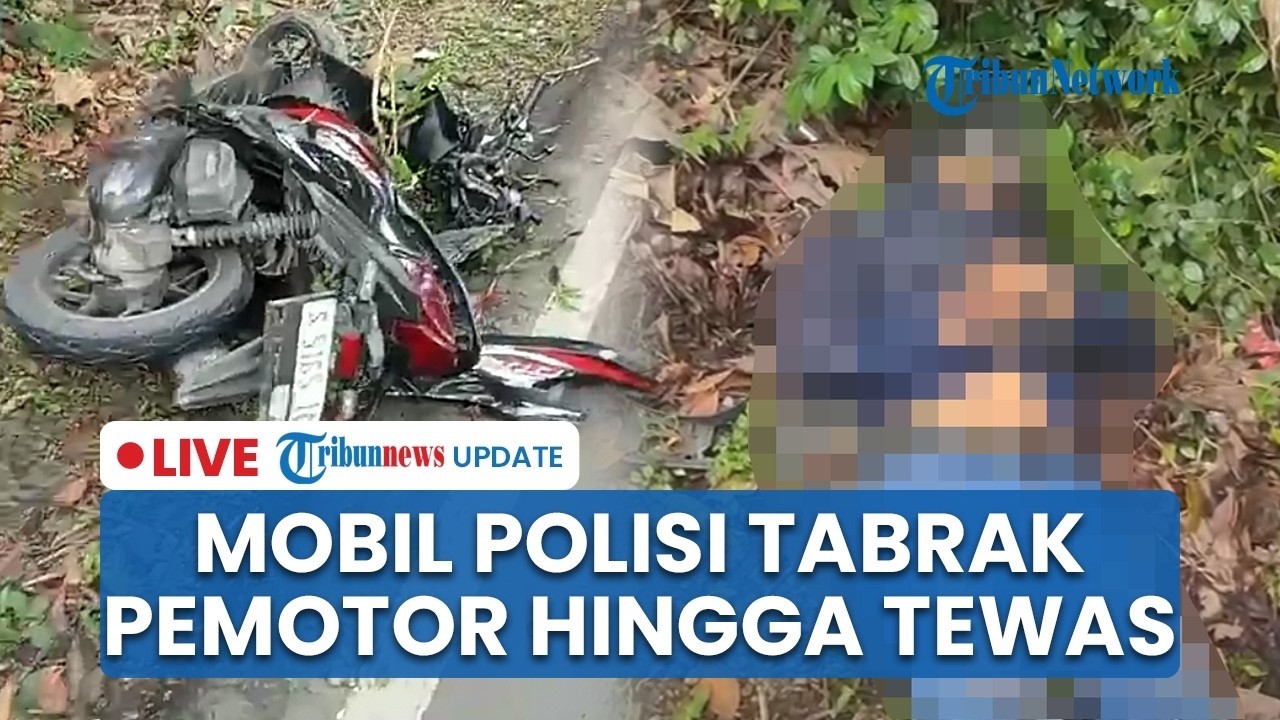 🔴 LIVE: Kecelakaan Maut Mobil Dinas Polisi Tabrak Honda Vario di Bangkalan, Pemotor Tewas di TKP