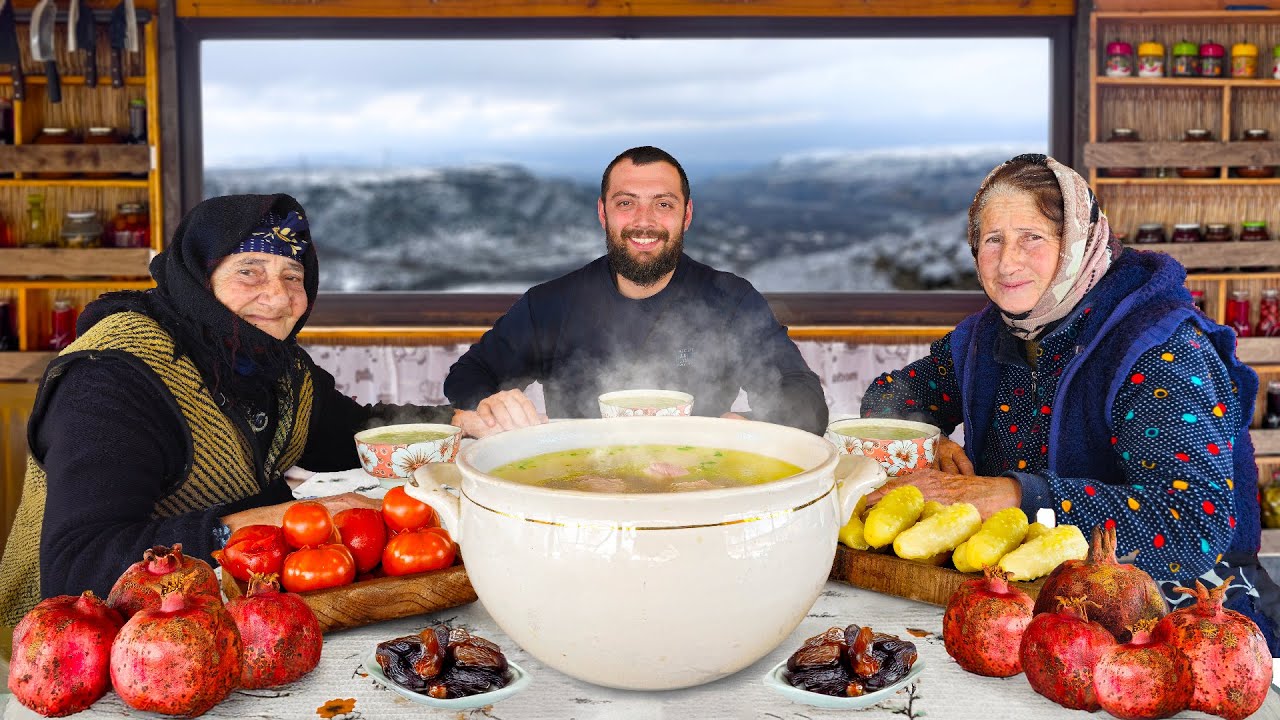 Traditional Cow Foot Soup – A Hearty Village Khash Recipe for Cold Days!