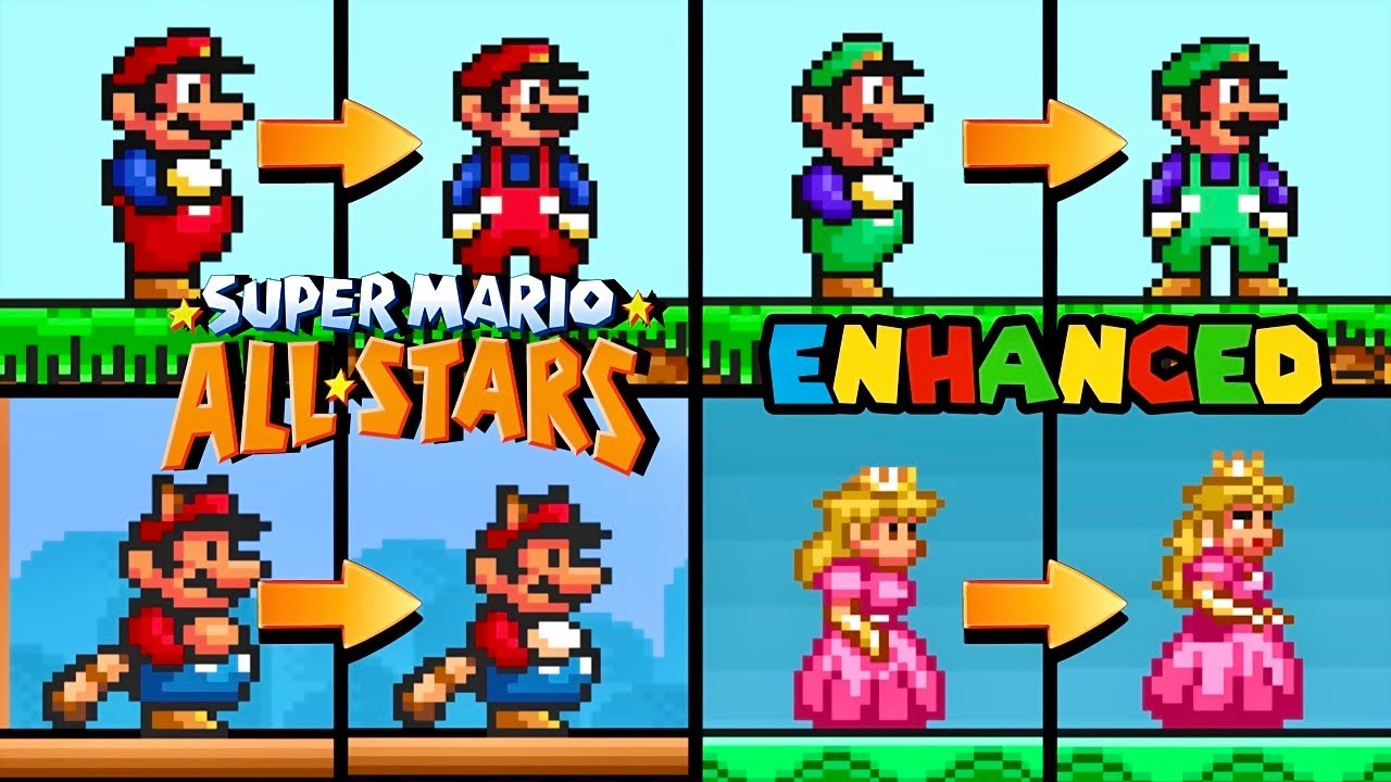 Super Mario Bros. All-Stars Enhanced Port! - Fan-made