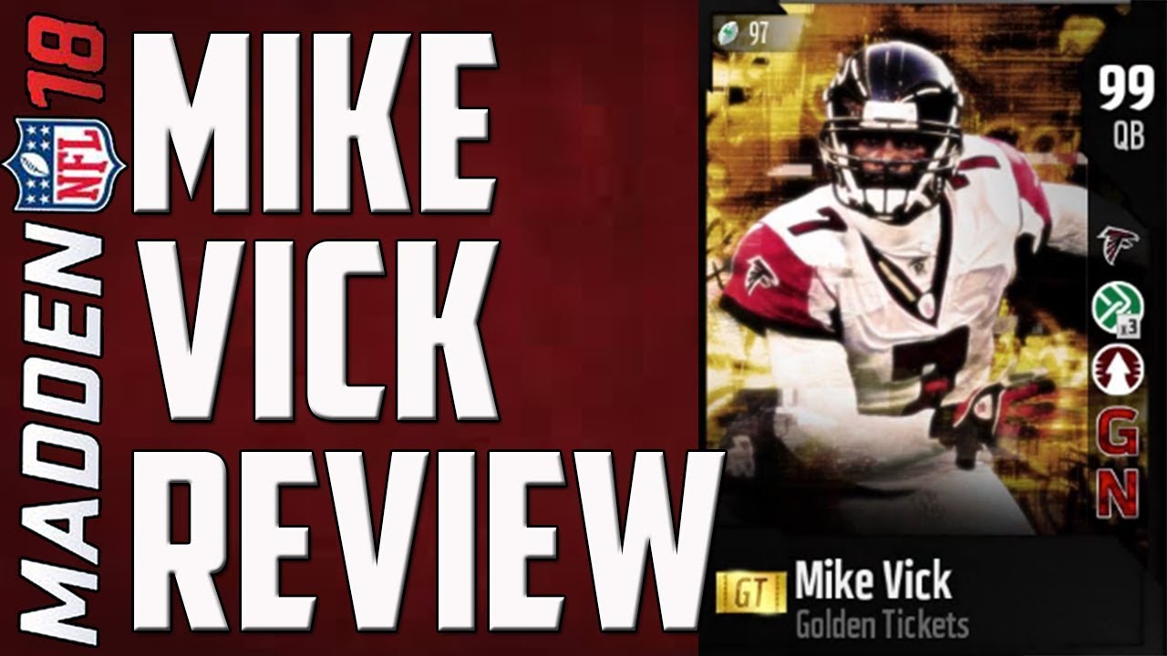 HOW GOOD IS GOLDEN TICKET MIKE VICK? MUT 18 CARD REVIEW