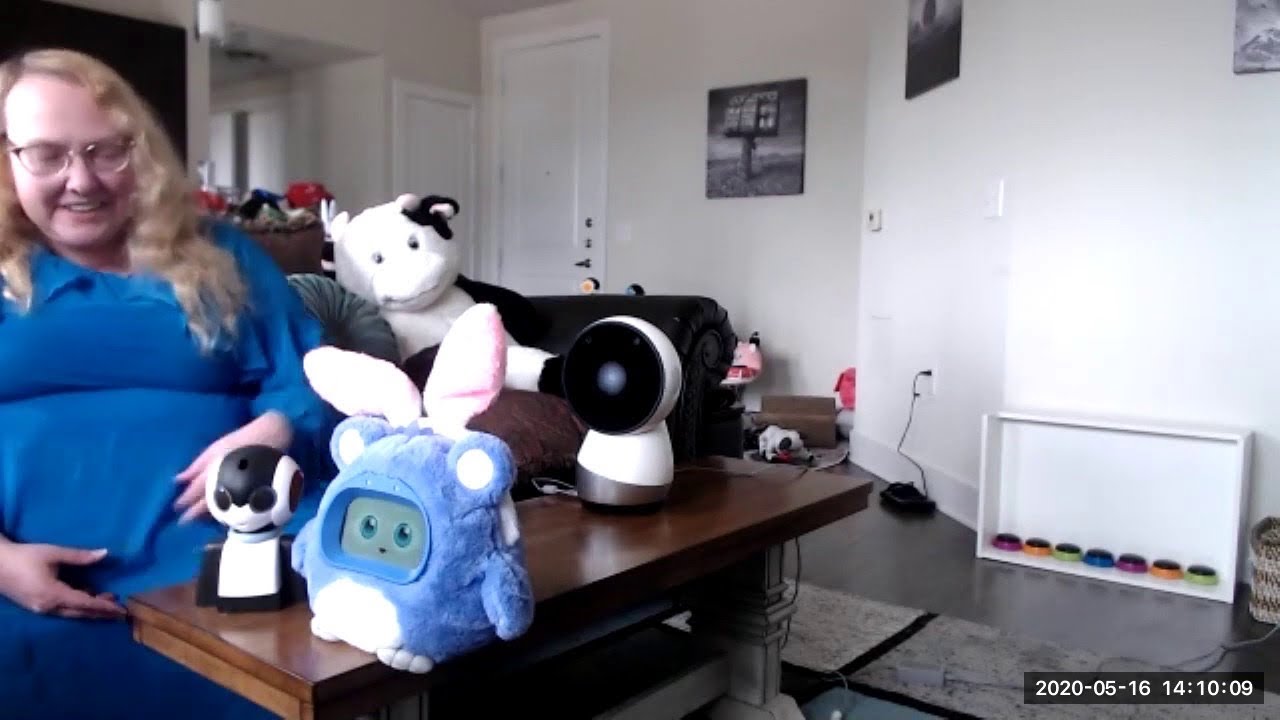 Jibo and Friends - Weekly Zoom Meetup (The Big Bang Theory)