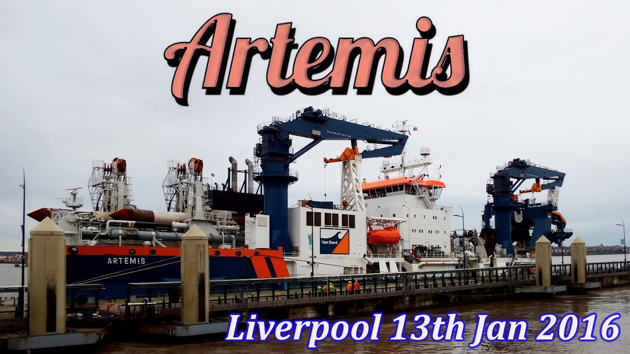 Artemis Dredger in Liverpool