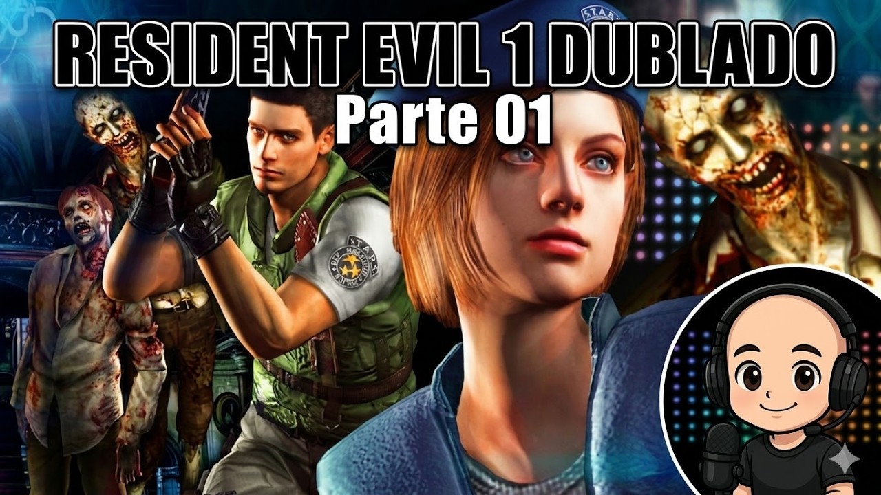 RESIDENT EVIL 1 REMAKE DUBLADO - PARTE 2 - PT/BR - Gameplay em Português | Clássico do Terror!