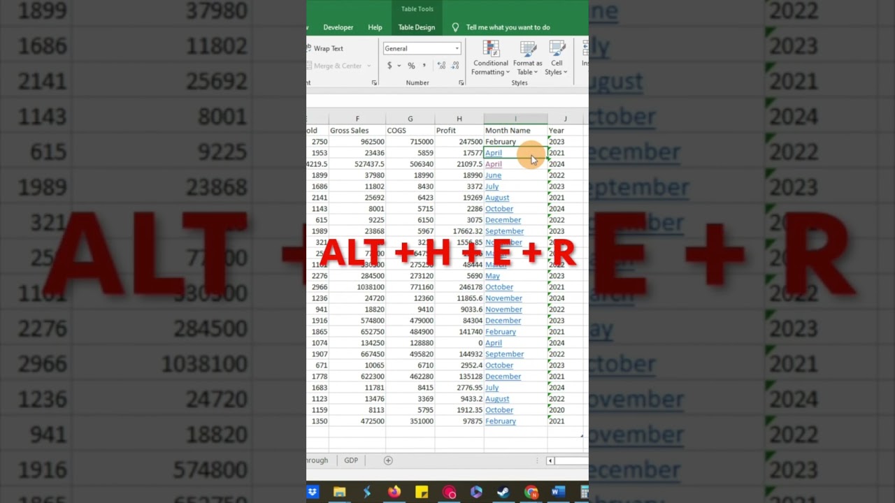 Quick keyboard shortcut to remove hyperlinks in Excel short video #shorts #exceltips #excel